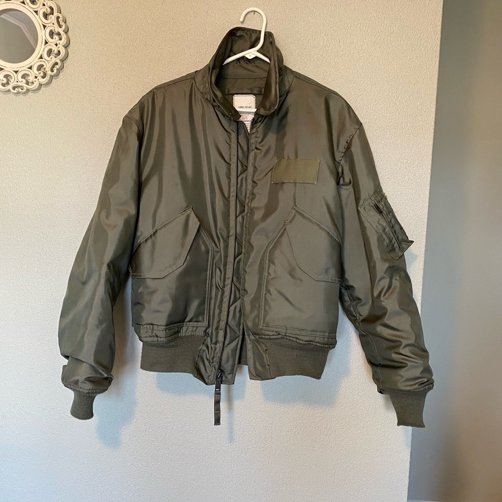 Vtg Flyer’s Cold Weather US Military Jacket, CWU-45/P LARGE (42-44) - Picture 15 of 15